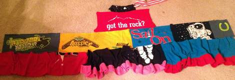 t-shirt quilt patchwork dress 04