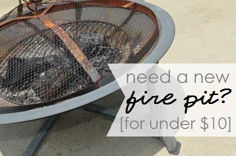 01 fire pit for under $10