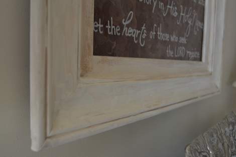 06 foyer painting frame makeover