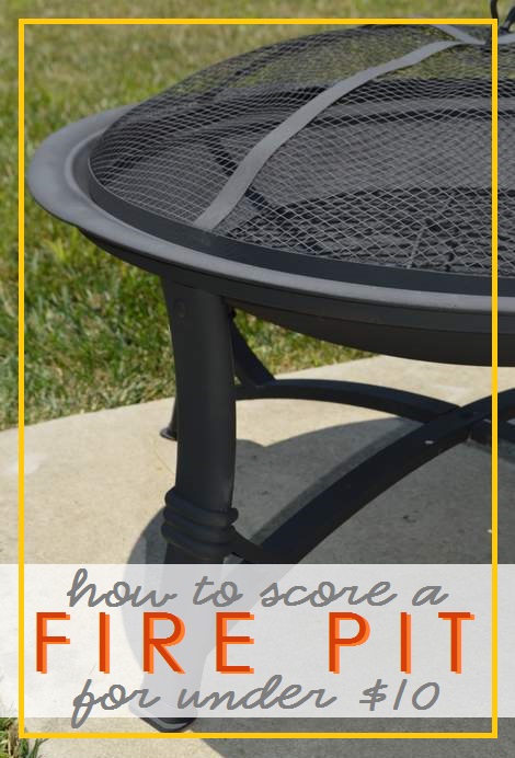 11 fire pit for under $10 after