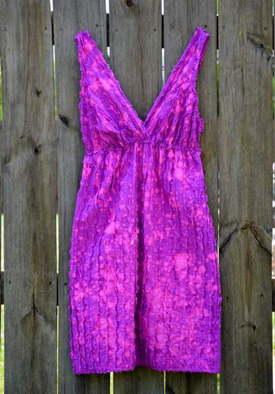 bleach splatter dress 04