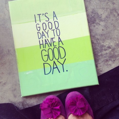 good day canvas 14