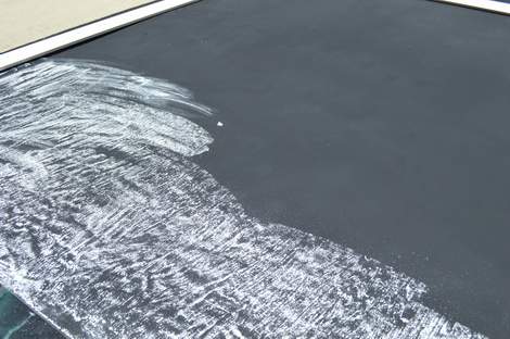 DIY framed mega magnetic chalkboard 14