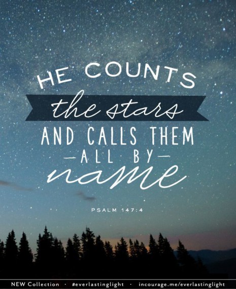 he counts the stars psalm 147 4
