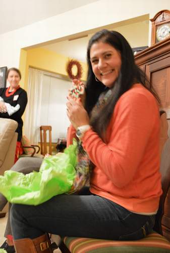 01 DIY handpainted ceramic Christmas ornament