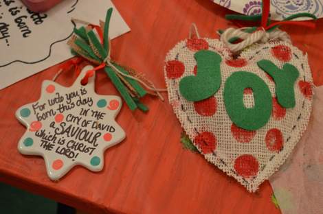 05 DIY handpainted ceramic Christmas ornament