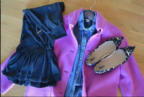 07 colorful wool coat makeover