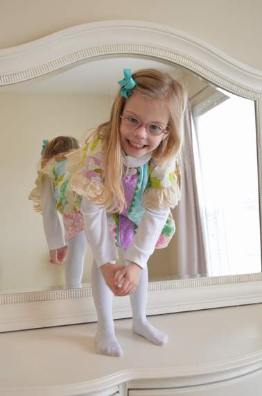 mixed prints spring peasant dress 16