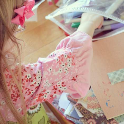 mixed prints square neck dress 13